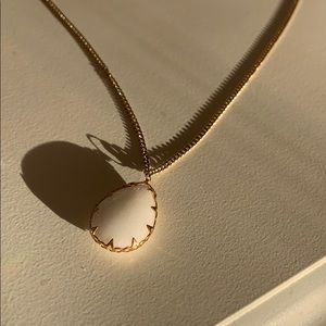 Francesca’s White Stone Necklace